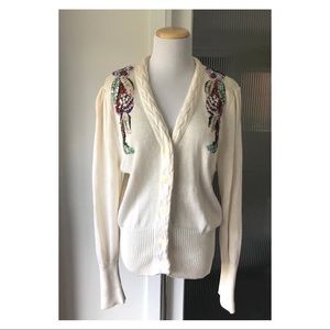 Vintage Brama embellished cardigan